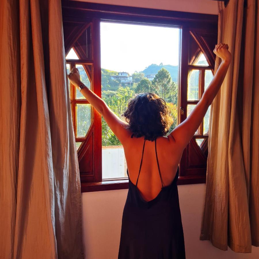 Pousada Remanso Do Rio Preto วิสกอนจิ จิ เมาอา ภายนอก รูปภาพ